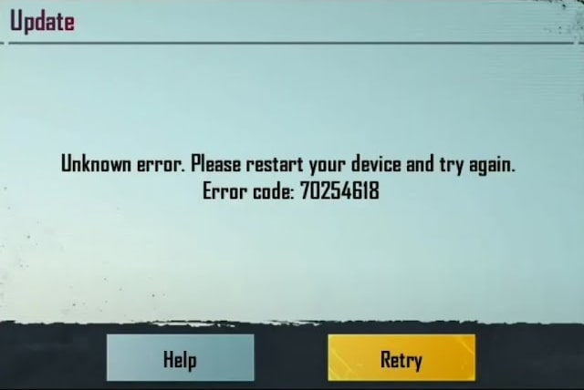 How To Fix Unknown Error Please Restart Your Device And Try Again On Pubg