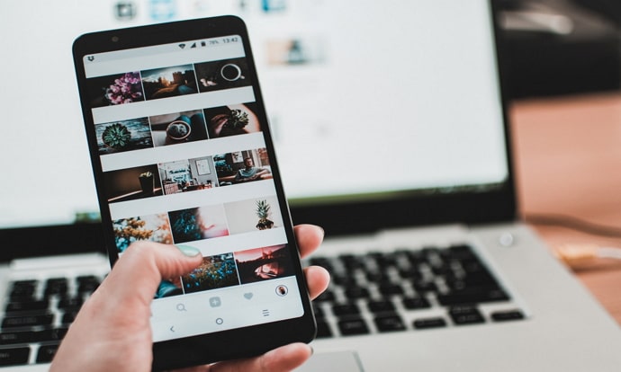 add blank space in instagram highlights